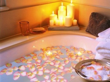 Flower box rond flower soap zeepbloem decoratie bloemen bad 2 6