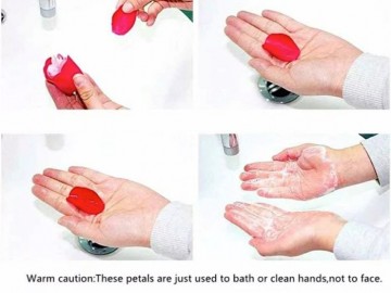 Flower box rond flower soap zeepbloem decoratie bloemen instructie 2