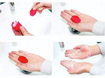 Flowerboxfsrz lbloemenkadomoederdagvalentijnsdagkunstbloemenflowersoapgrootzwart 5