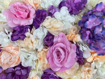 Khs155004flowerwallkunstbloempanelenmuurdecoratiebloemen kunsthaag specialisteindhoven 60x40 cm3