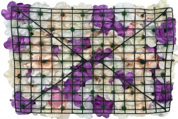 Khs155004flowerwallkunstbloempanelenmuurdecoratiebloemen kunsthaag specialisteindhoven 60x40 cm5