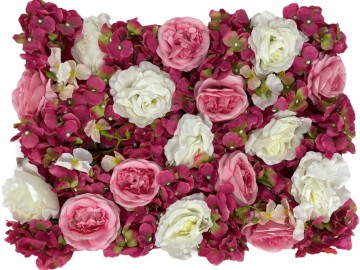 Khs155165flowerwallkunstbloempanelenmuurdecoratiebloemen kunsthaag specialisteindhoven 60x40 1